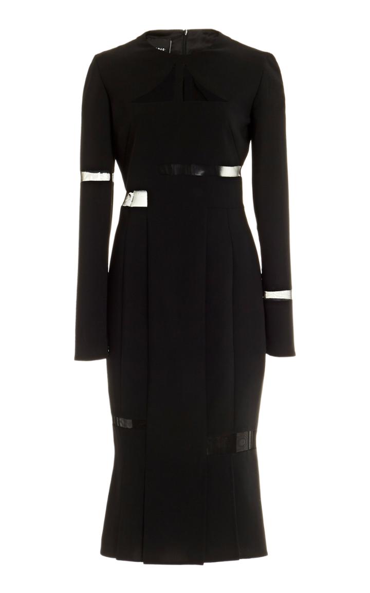 Moda Operandi Akris Cutout Wool-blend Dress