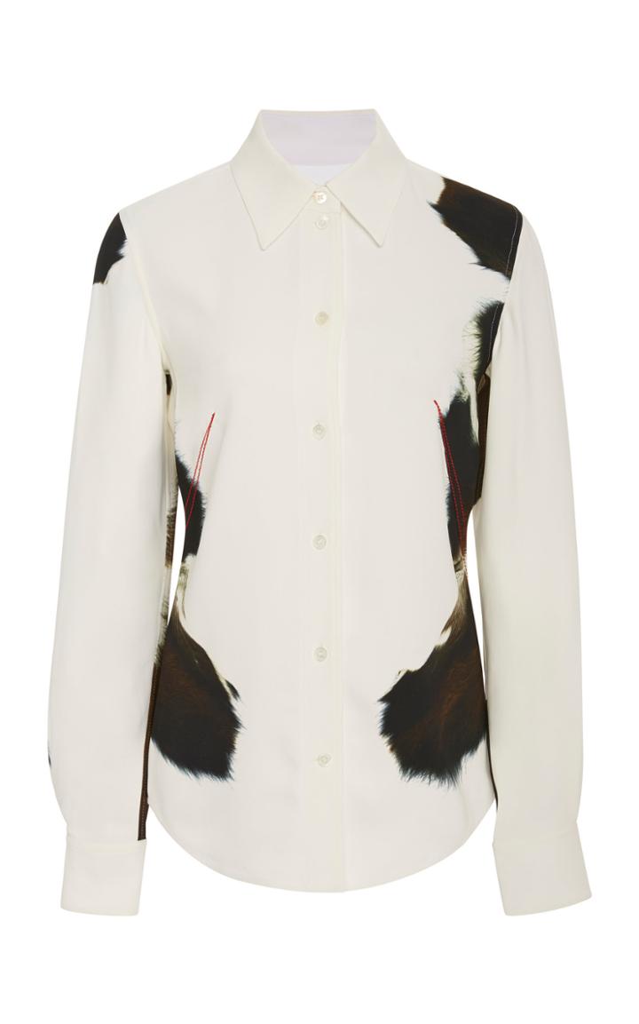Victoria Beckham Animal-print Shirt