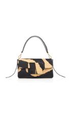 Wandler Georgia Zebra-print Leather Bag