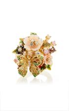Anabela Chan M'o Exclusive: Yellow Butterfly Bouquet Ring