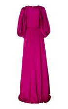 Roksanda Milena Cape-effect Silk-satin Gown
