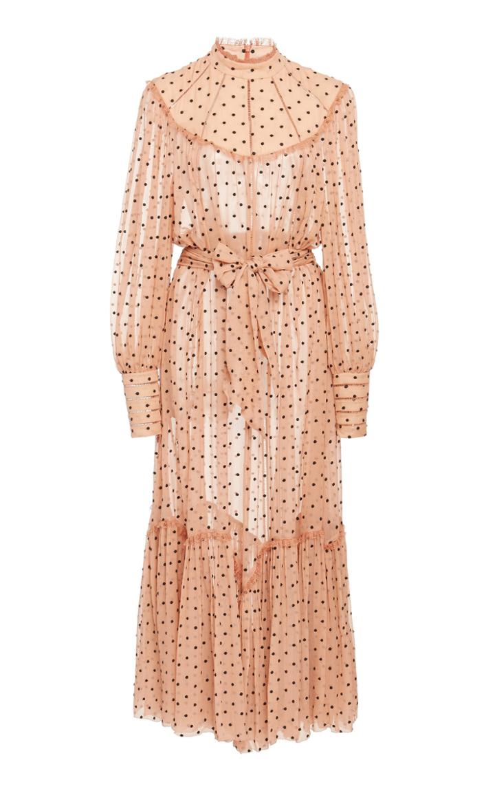 Zimmermann Espionage Laced Ring Dress