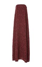 Co Strapless Floral Gown