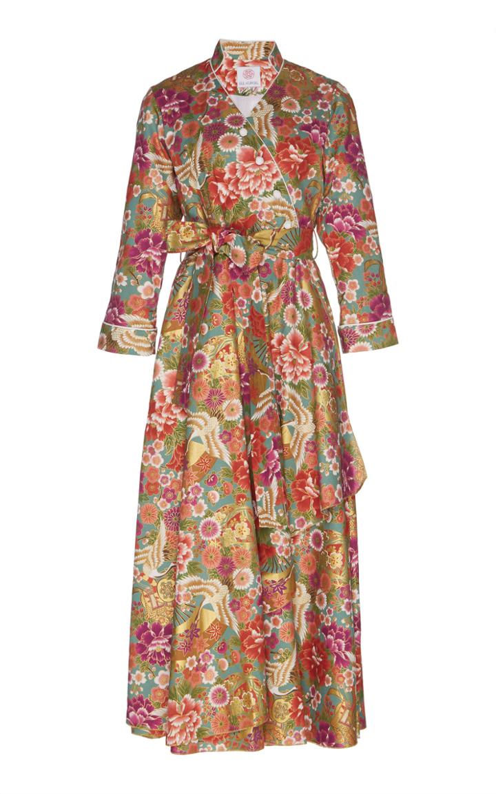 Gl Hrgel Wrap Midi Dress