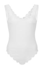 Marysia Swim Off White Palm Springs Scalloped Maillot