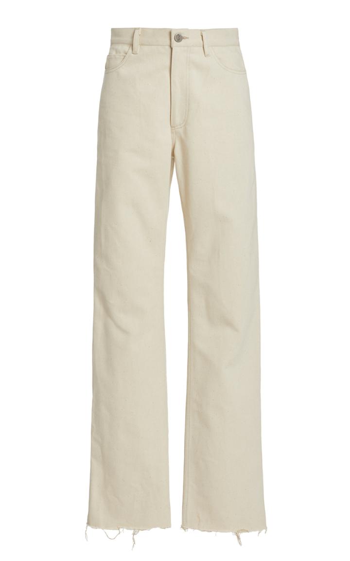 Moda Operandi Deveaux Madison Rigid High-rise Straight-leg Jeans
