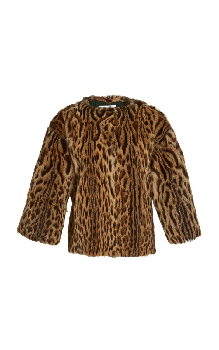 Oscar De La Renta Natural Lippi Jacket