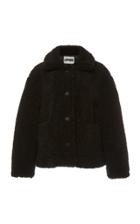 Apparis Charlotte Collared Faux Shearling Jacket