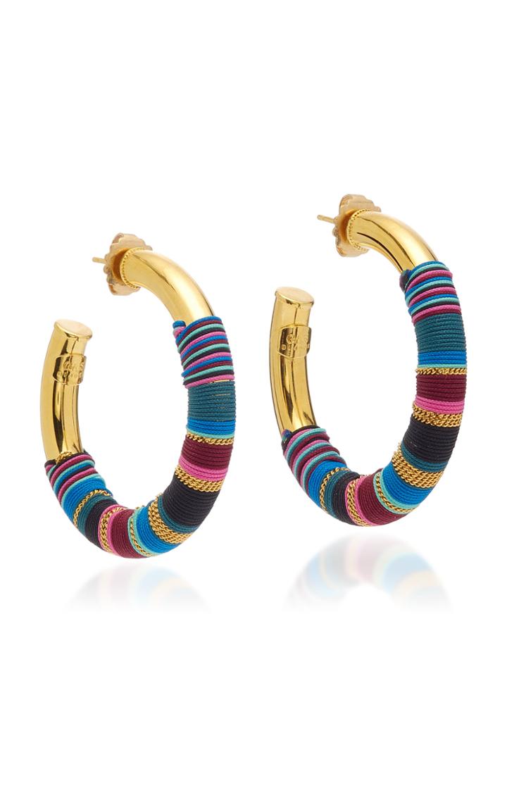 Gas Bijoux Porto 24k Gold-plated Earrings