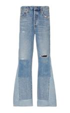 Citizens Of Humanity Rhiannon Patchwork High-rise Flared Jeans