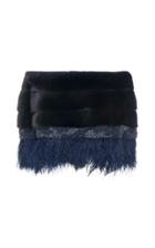 Carolyn Rowan Accessories Adler Mink Cape