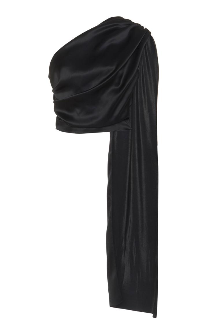 Moda Operandi Matriel One-shoulder Draped Blouse