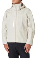 Sease 3-layer Linen And Nylon Shell Jacket