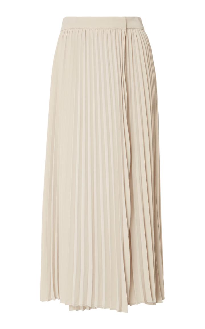 Co Pleated Wrap Skirt