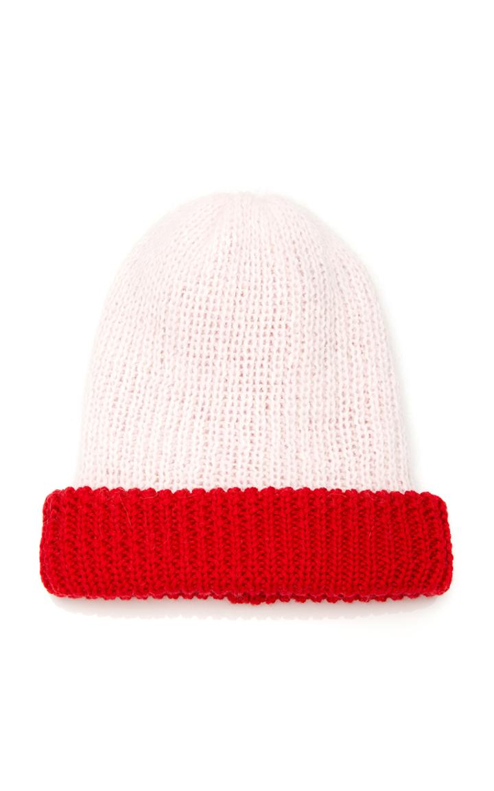 Moda Operandi Eugenia Kim Heather Reversible Wool-blend Beanie
