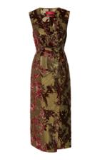 For Restless Sleepers Meti Wrap Lurex Devor Midi Dress