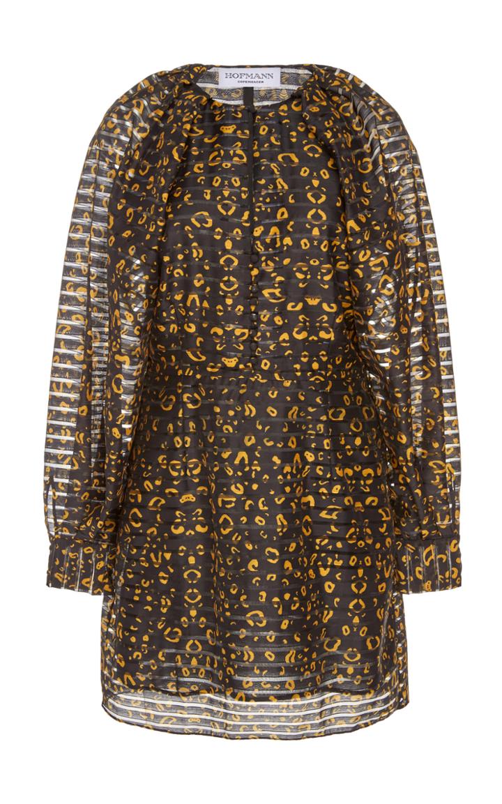 Hofmann Copenhagen Alisa Puff Sleeve Printed Dress