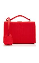 Mark Cross Grace Mini Moire Box Bag