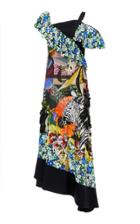 Mary Katrantzou Carmen One Shoulder Dress