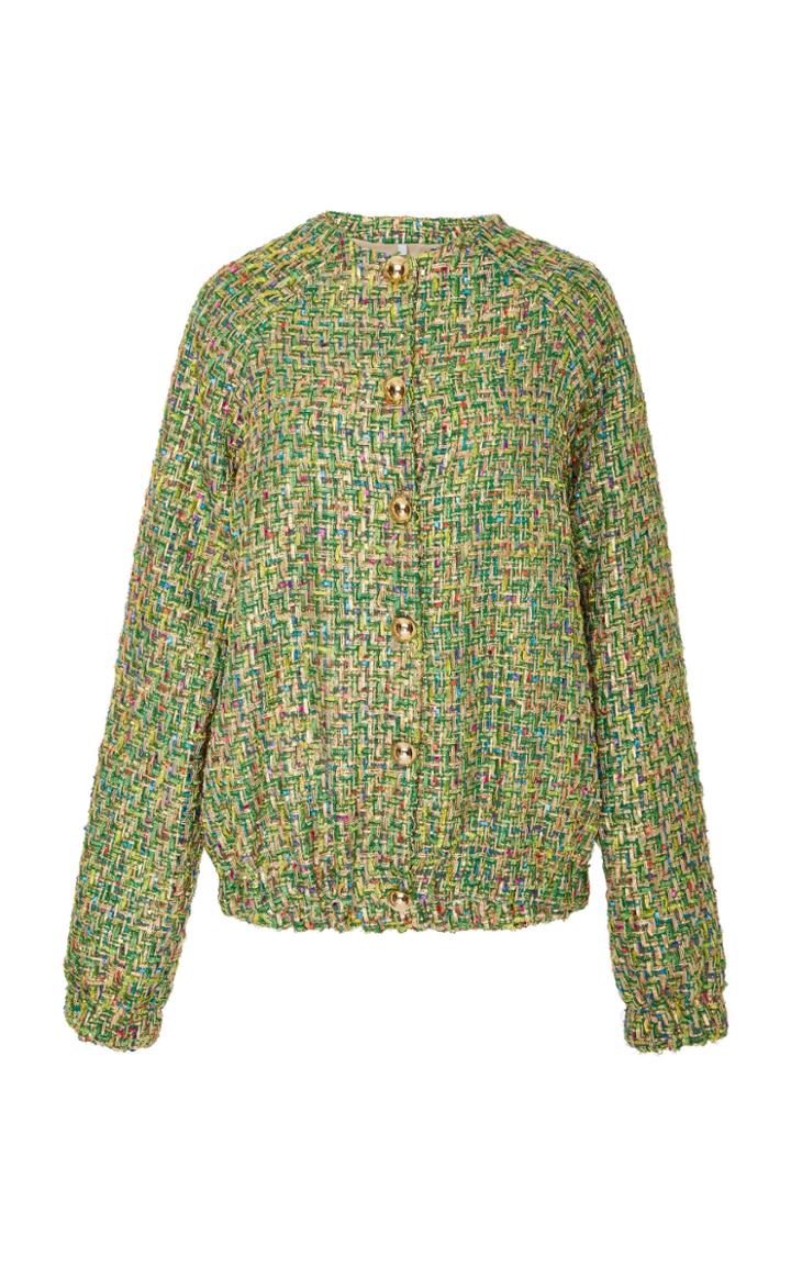 Alcoolique Bomber Tweed Jacket