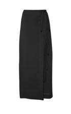 Moda Operandi Bondi Born Rouleau Linen Wrap Skirt
