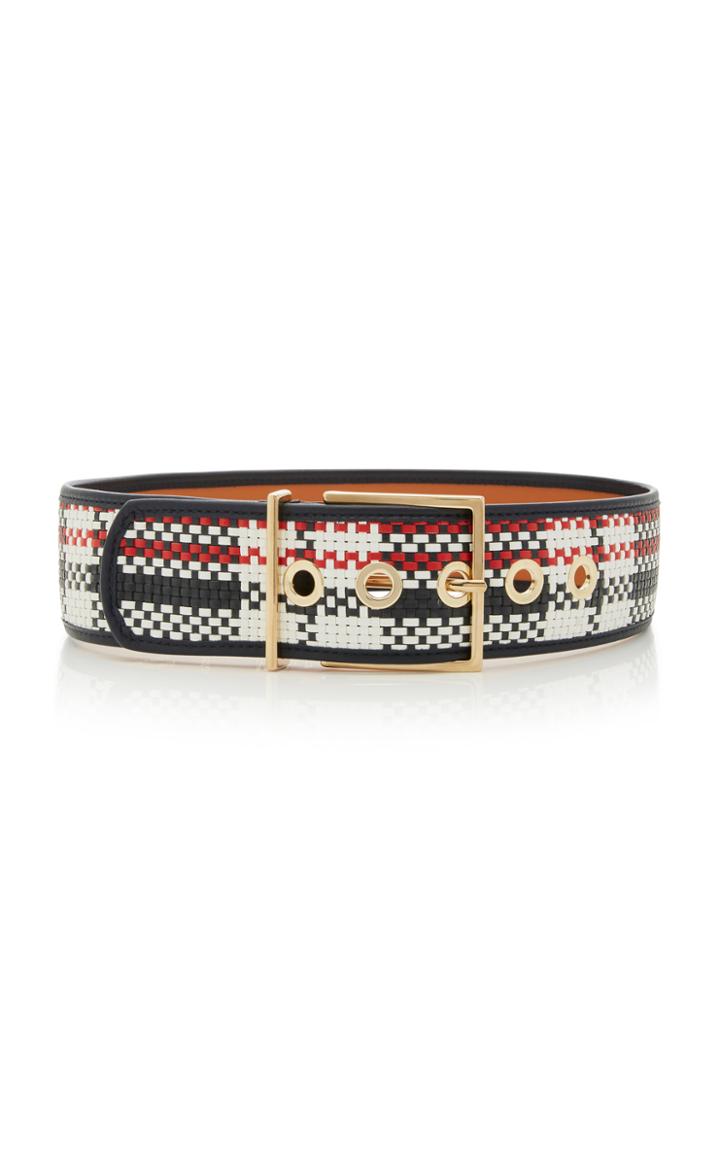 Maison Boinet Plaid Waist Belt