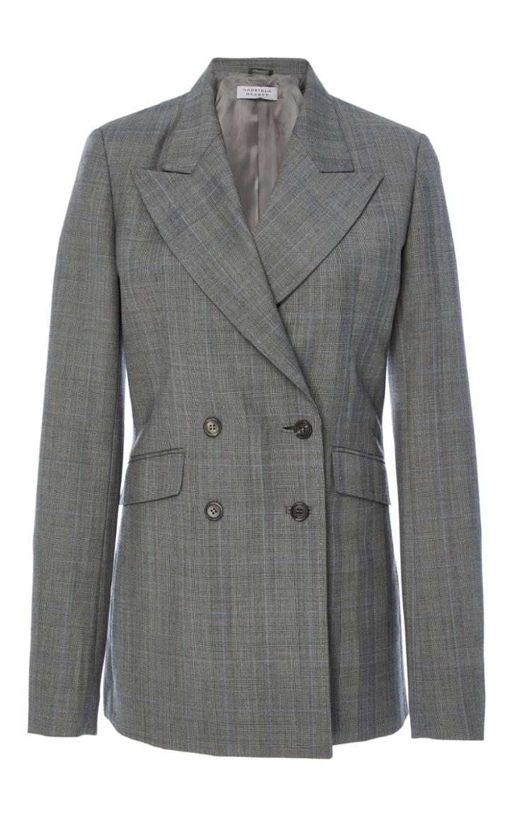 Gabriela Hearst Angela Double Breasted Blazer