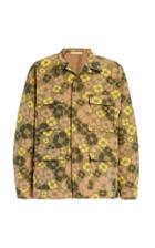 Marni Floral-print Linen Jacket