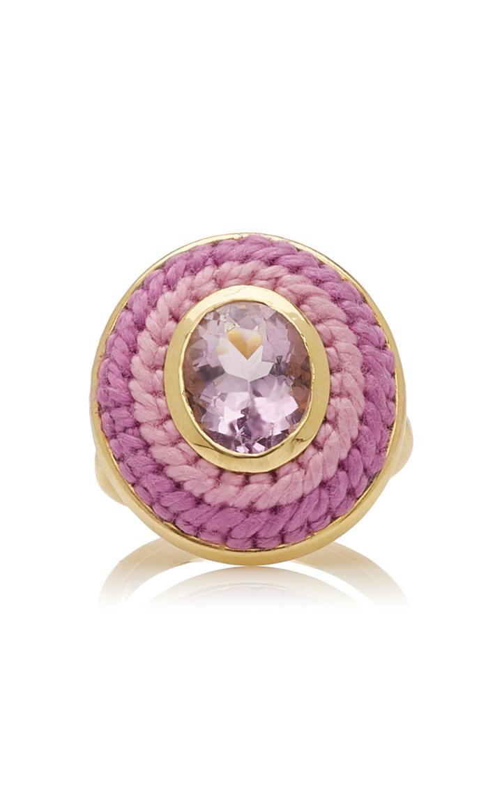 Moda Operandi Maria Frering Dgrad Pink Oval Ring