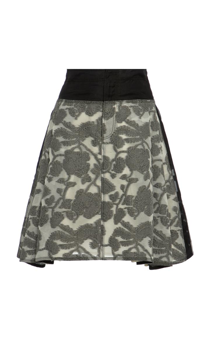 Adeam Deconstructed Mini Skirt