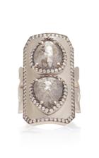 Sylva & Cie 18k White Gold And Diamond Ring