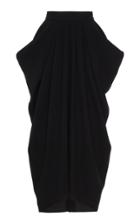Proenza Schouler Draped Crepe Midi Skirt