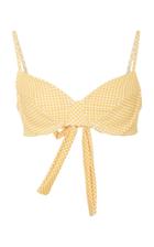 Camp Cove Heidi Gingham Bikini Top