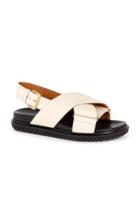 Marni Leather Slingback Sandals