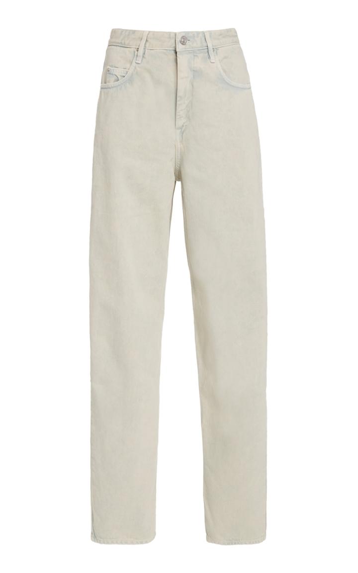 Isabel Marant Toile Corsy Rigid Mid-rise Tapered-leg Jeans