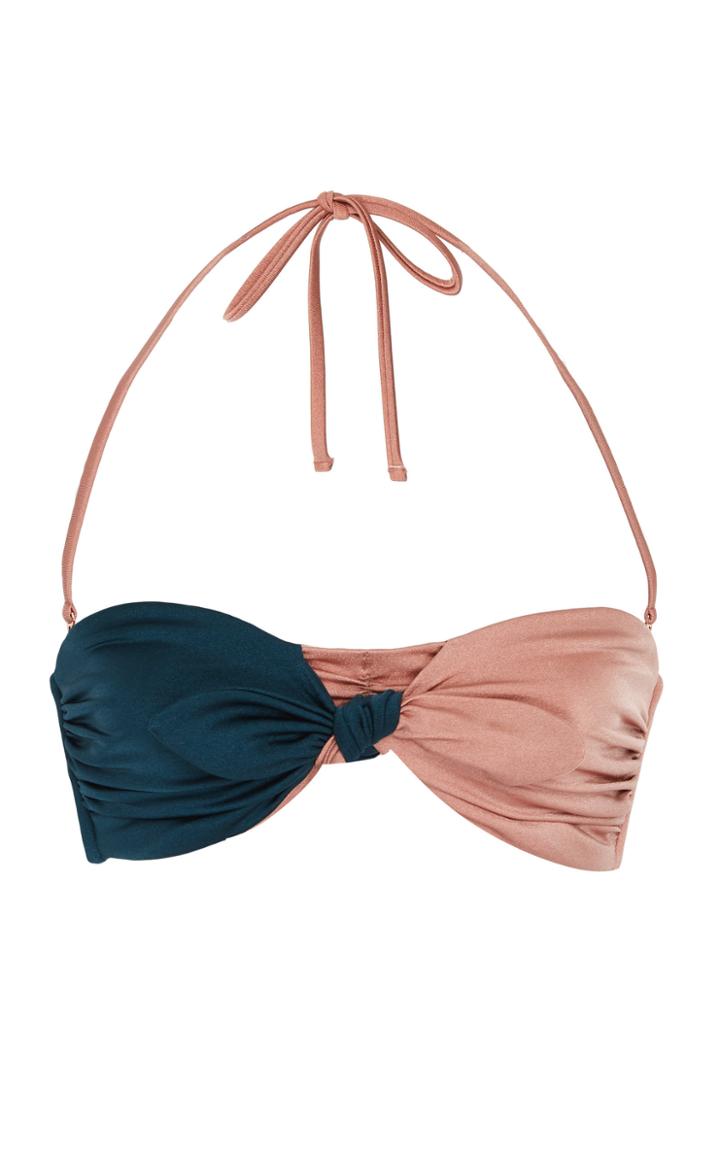 Tori Praver Desiree Color Block Bandeau