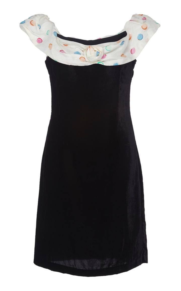 Rixo Florence Off-the-shoulder Crepe Mini Dress