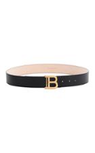 Moda Operandi Balmain B-belt Leather Belt