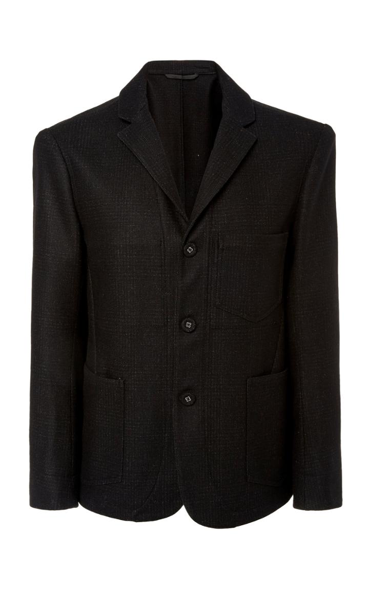 Officine Gnrale Aris Checked Wool-blend Blazer