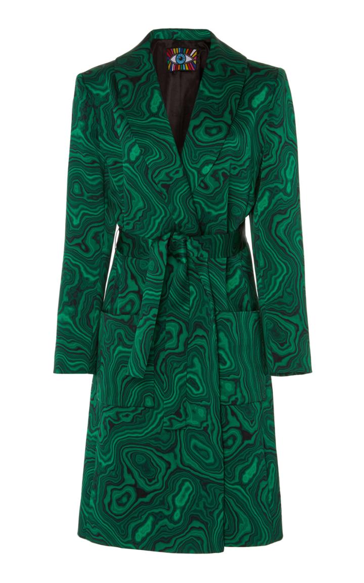 Libertine High As A Malachite Wrap Coat
