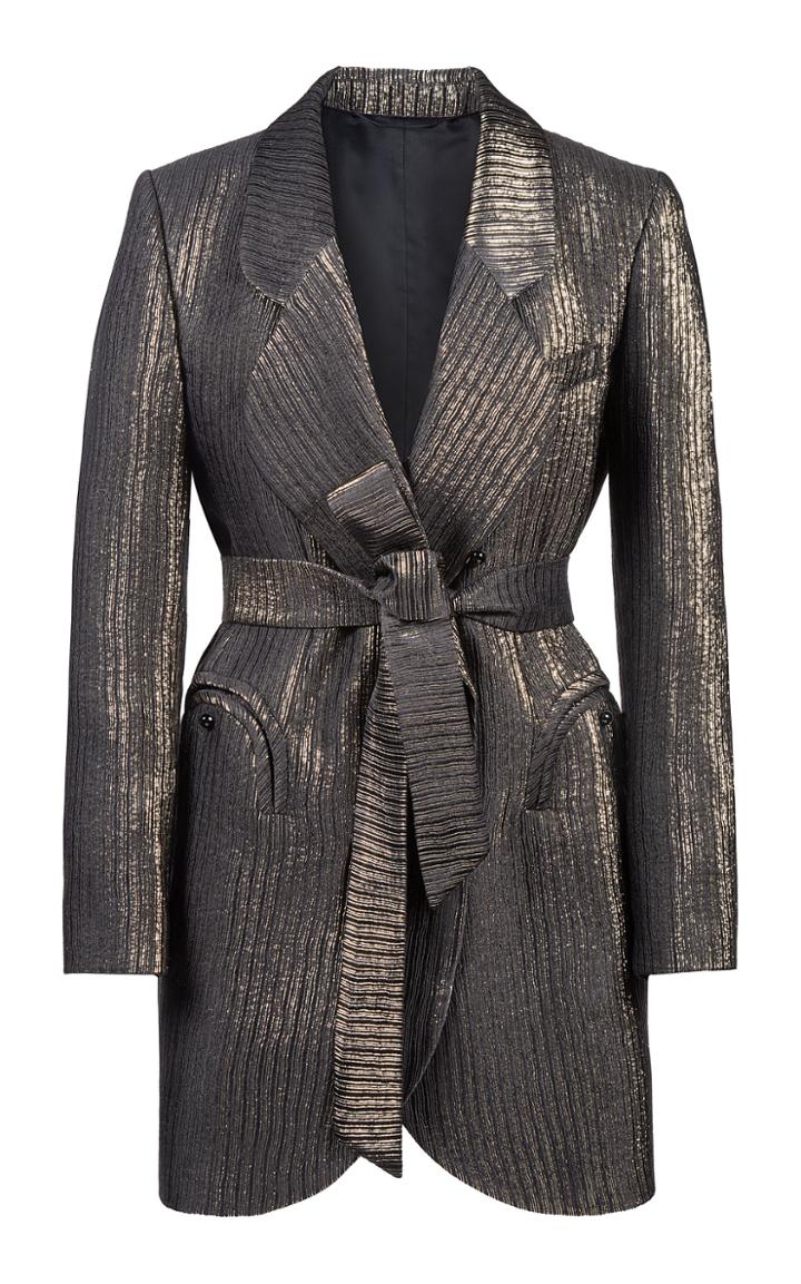 Moda Operandi Blaz Milano Pour Moi Sunshine Metallic Blazer