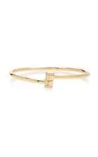 Miansai Pillar 14k Gold Diamond Cuff
