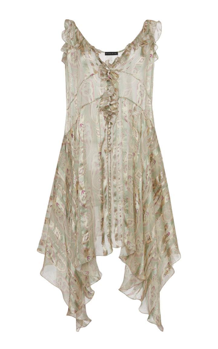 Moda Operandi Etro Printed Silk-satin Top Size: 38