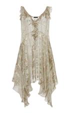 Moda Operandi Etro Printed Silk-satin Top Size: 38