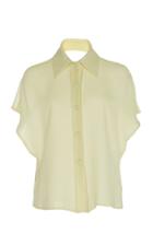 Georges Hobeika Button Down Top