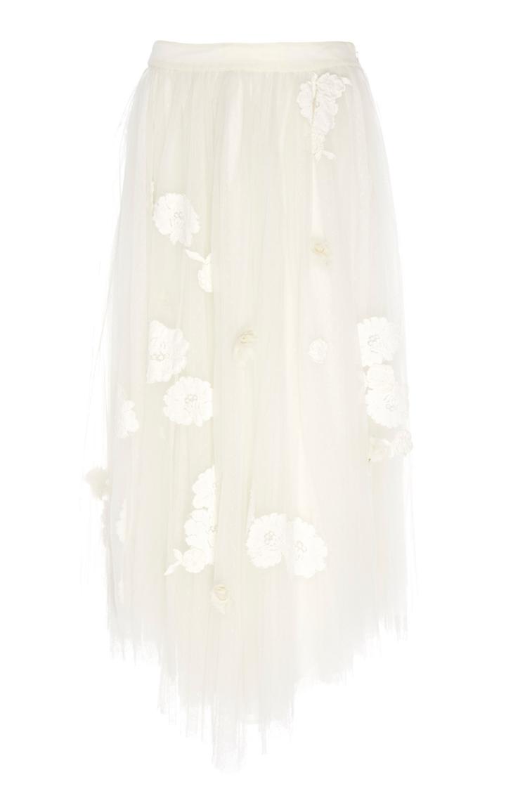 Loveshackfancy Rowena Tulle Midi Skirt