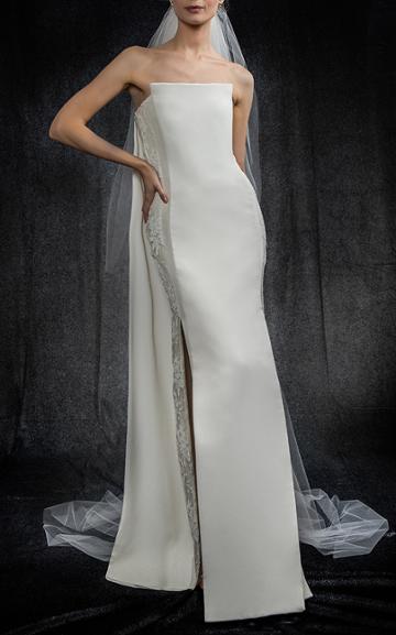 Elizabeth Kennedy Bridal Column Gown