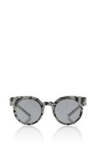 Mykita Python Print Sunglasses