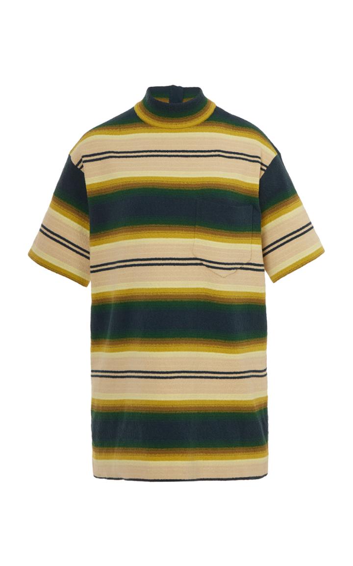 Moda Operandi Marc Jacobs Striped Cotton-blend T-shirt Size: S