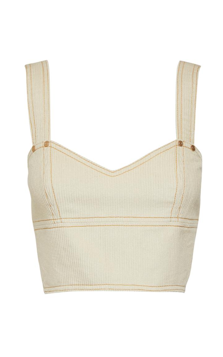 Moda Operandi We Are Kindred Holly Cotton Bralette Top Size: 4